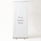Create your own Vertical Retractable Banner