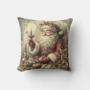 Create Your Own Victorian Santa Claus Cushion