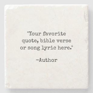Create Your Own Vintage Typewriter Custom Quote Stone Coaster