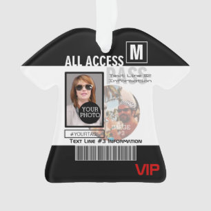 Create Your Own VIP Pass 8 ways to Personalise Ornament