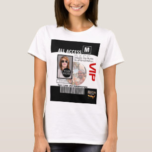 Create Your Own VIP Pass 8 ways to Personalise T-Shirt