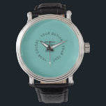 Create Your Own Watch<br><div class="desc">Create your own custom party,  baby shower,  wedding and event favours,  custom colour craft supplies,  personalised gifts for any occasion,  fun stuff and more. Visit Atomic Babies on Zazzle to view our entire collection.</div>