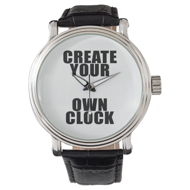 Create Your Own Watch (Front)