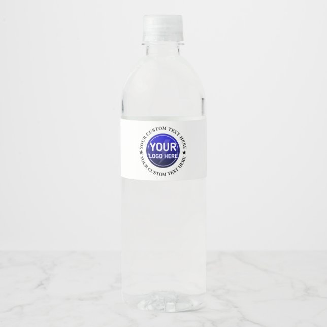 Create Your Own Water Bottle Label (Front)