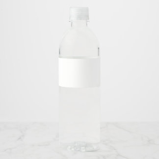Create Your Own Water Bottle Label