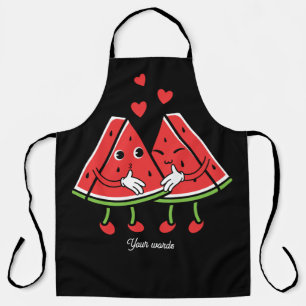 Create Your Own Watermelon Couple in Love Apron