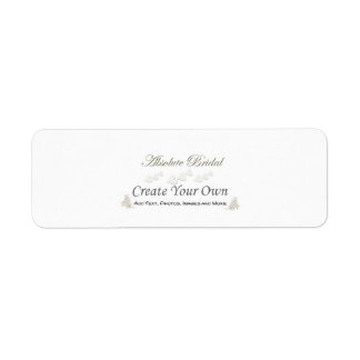 Create Your Own Wedding Address Labels