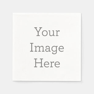 Create Your Own Wedding Cocktail Paper Napkin