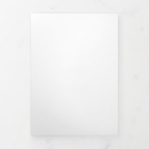 Create Your Own wedding custom  Tri-Fold Card