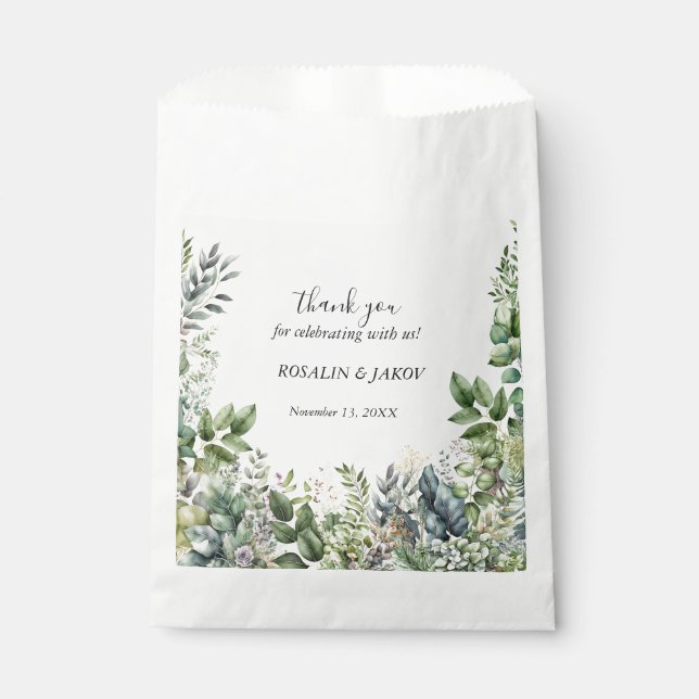Create Your Own wedding Favour Bag (Front)