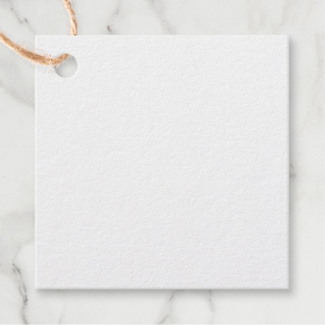 Create Your Own wedding Favour Tags (Front)