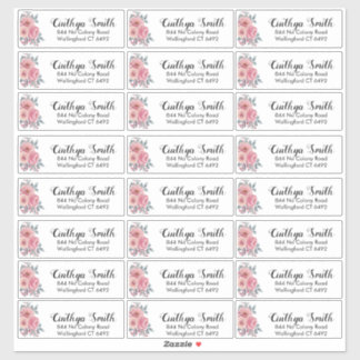 Create Your Own Wedding Guest Address Sticker