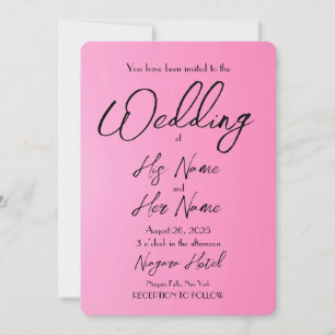 Create Your Own Wedding Invitation