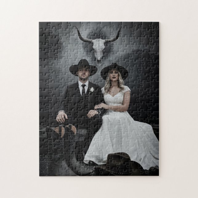 Create your own Wedding Keepsake Jigsaw Puzzle (Vertical)