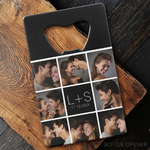 Create Your Own Wedding Photo Collage Monogram