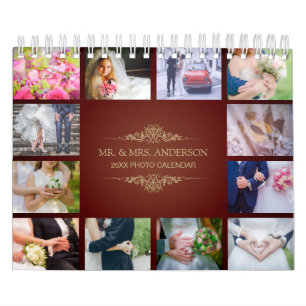 Create Your Own Wedding Photos 2025 Calendar