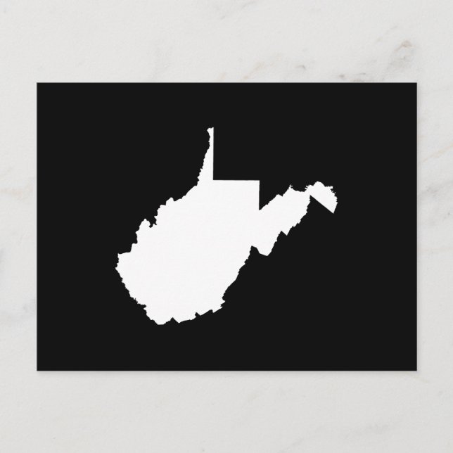 Create Your Own West Virginia Moving Announcement Postcard (Front)