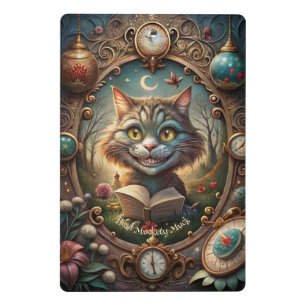 Create Your Own Whimsical Cheshire Cat Book Mini Clipboard