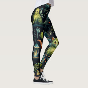 Create Your Own Whimsical Fantasy Lemurs Leggings