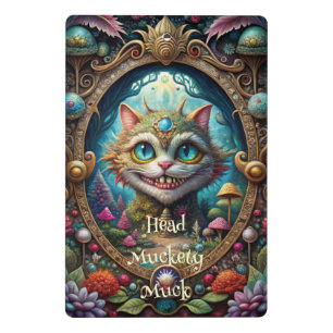 Create Your Own Whimsical Queen Cheshire Cat Mini Clipboard