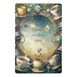 Create Your Own Whimsical Tea Party Mini Clipboard