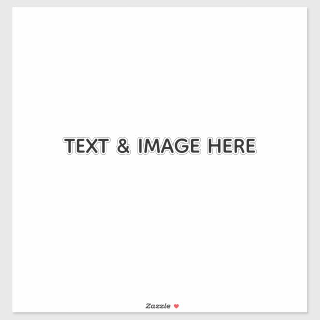 Create Your Own white (Sheet)