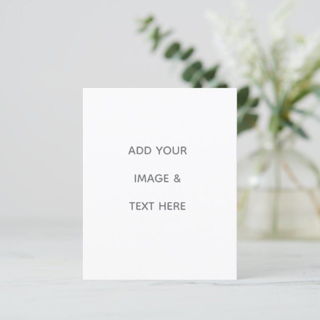 Create Your Own white  (Standing Front)