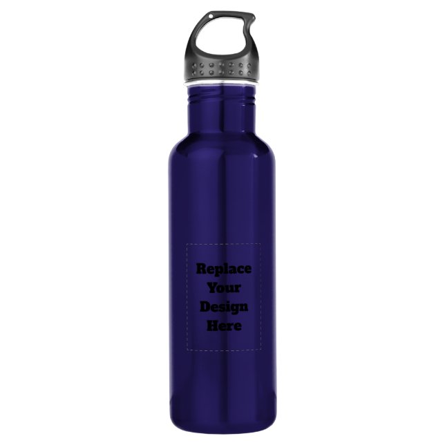 Create Your Own white  710 Ml Water Bottle (Front)