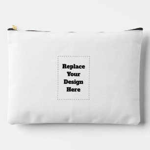 Create Your Own white Accessory Pouch