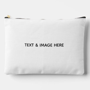 Create Your Own white Accessory Pouch