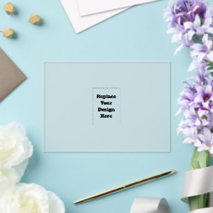 Create Your Own white  Acrylic Invitations