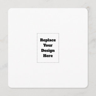 Create Your Own white Advice Card