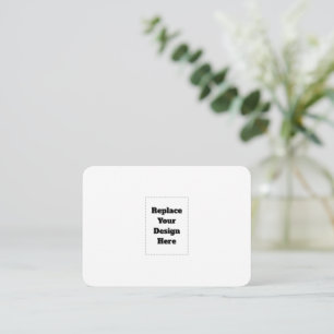 Create Your Own white Advice Card