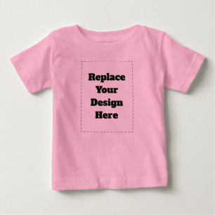 Create Your Own white  Baby T-Shirt