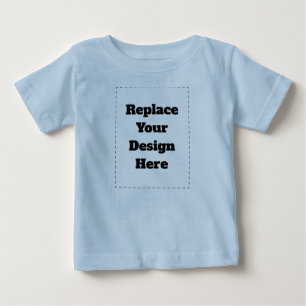 Create Your Own white  Baby T-Shirt