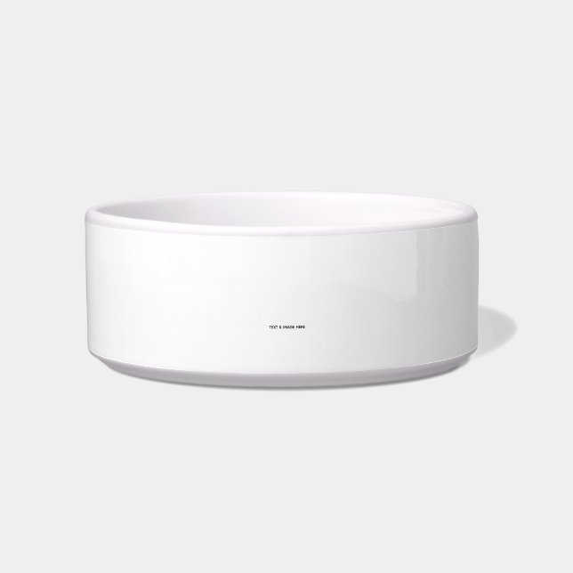 Create Your Own white Bowl (Front)