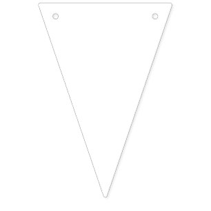 Create Your Own white Bunting