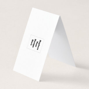 Create Your Own white Business Card
