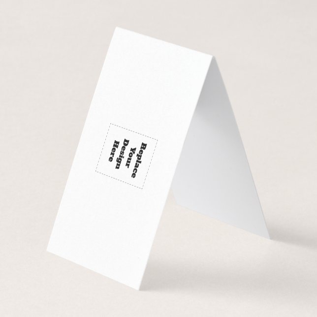 Create Your Own white  Business Card (Front)