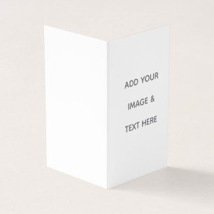 Create Your Own white Business Card
