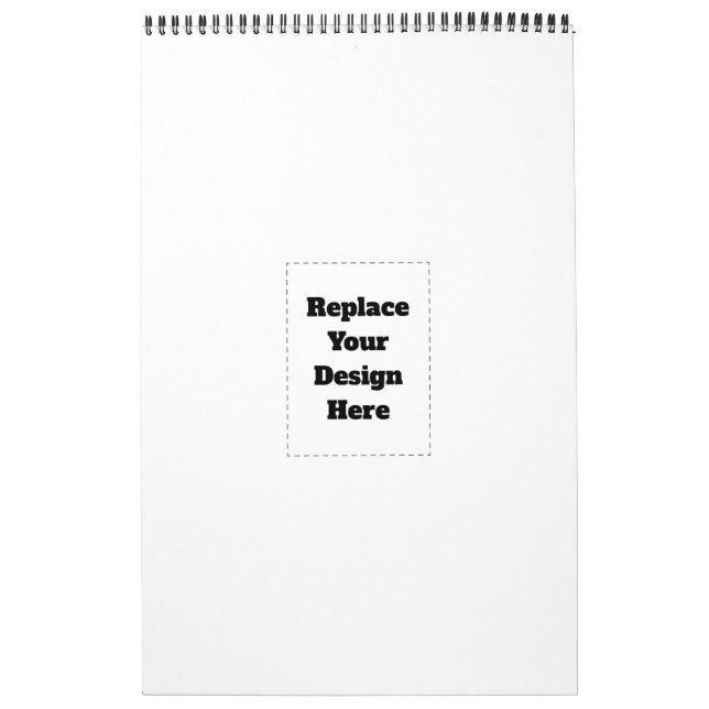 Create Your Own white  Calendar (Cover)