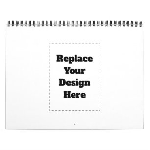 Create Your Own white  Calendar