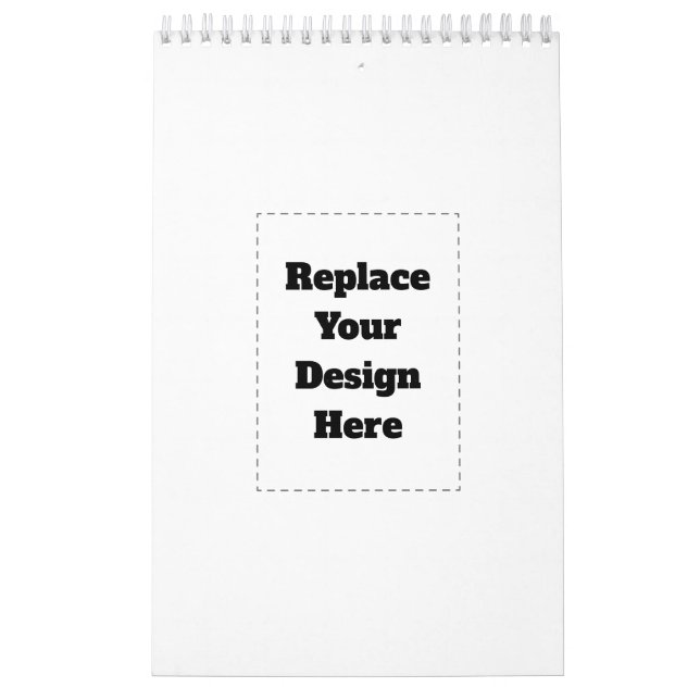 Create Your Own white  Calendar (Cover)