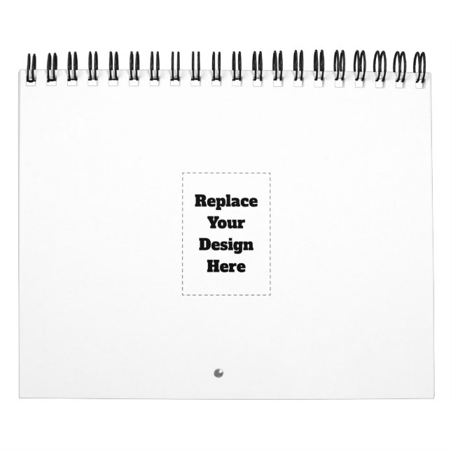 Create Your Own white  Calendar (Cover)