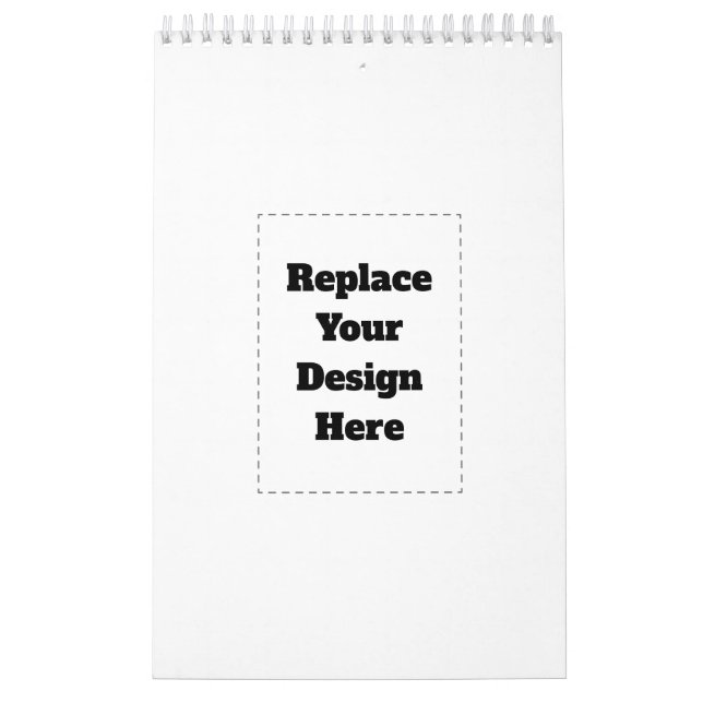 Create Your Own white  Calendar (Cover)