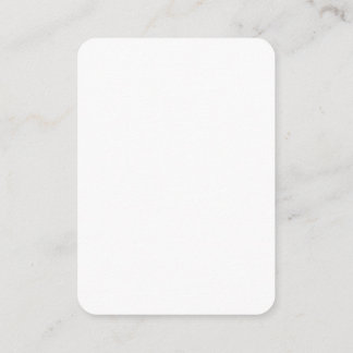 create your own white calling card