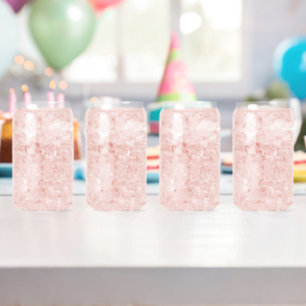 Create Your Own white Can Glass