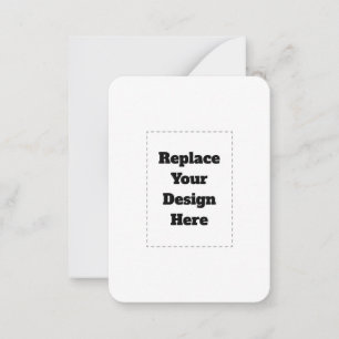 Create Your Own white  Card