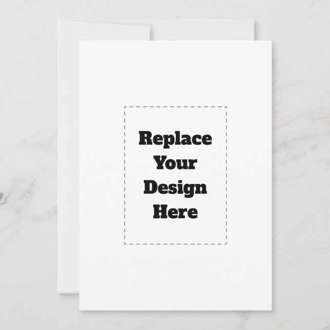 Create Your Own white  Card (Front)