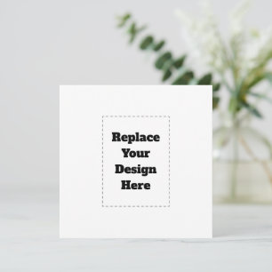 Create Your Own white Card